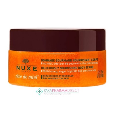 Nuxe Rêve de Miel Gommage Gourmand Nourrissant Corps 175 ml