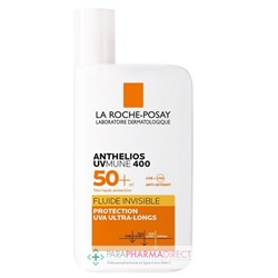 La Roche Posay Anthelios UVmune 400 - SPF50+ - Fluide Invisible - Avec Parfum 50ml