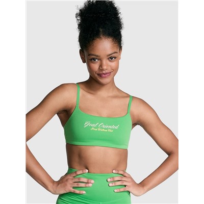 Relay Square-Neck Sports Bra