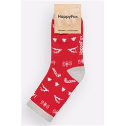 Женские махровые носки Happyfox