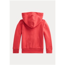 Girls 2-6x Polo Bear Fleece Full-Zip Hoodie