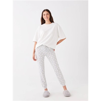 LC Waikiki Beli Lastikli Çiçekli Kadın Jogger Pijama Alt, LCW DREAM                                            
                                            Beli Lastikli Çiçekli Kadın Jogger Pijama Alt