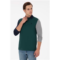 Erkek Koyu Yeşil Sweatshirt