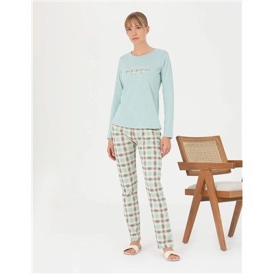 Mint Pijama Takımı