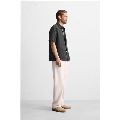 CAMISA ESTRUCTURA CON VISCOSA