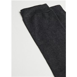 Lange Herrensocken aus Winterbaumwolle