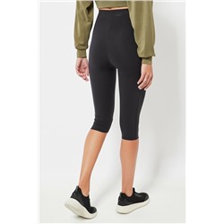 Leggings pirata de compresión cintura alta - Negro