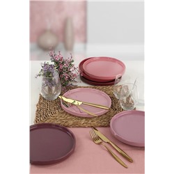 Keramika Mix Mor Stackable Pasta Tabağı 21 Cm 6 Adet ST038306F18XA000000MATSP00