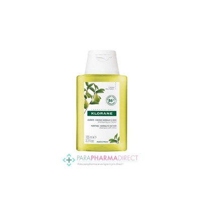 Klorane Cédrat - Shampoing Légèreté - Cheveux Normaux à Gras 100ml