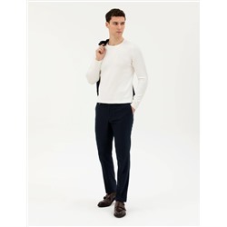 Ekru Slim Fit Kazak