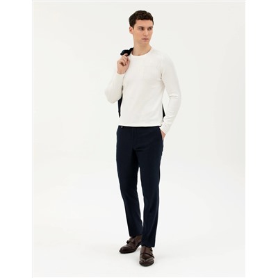 Ekru Slim Fit Kazak