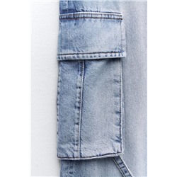 TRF CARGO MID-RISE JEANS