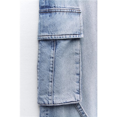 TRF CARGO MID-RISE JEANS