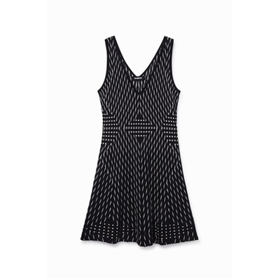 Vestido punto skater