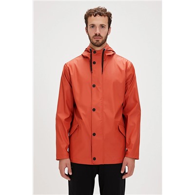 Bad Bear Patrol Raincoat Ginger Tarçın Erkek Kapüşonlu Yağmurluk 23.02.13.008-C109