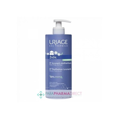 Uriage Bébé 1er Liniment Oléothermal Soin Nettoyant Protecteur 500ml