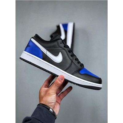 Кроссовки Nik*e Air Jordan 1 Low OG AJ1 Joe 1 black и blue