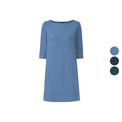 ESMARA® Kleid Damen, Ärmel in 3/4-Länge, mit Viskose