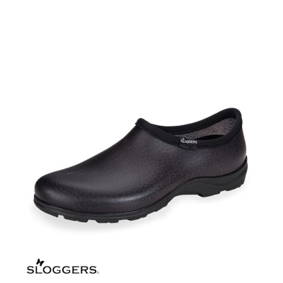 Sloggers Men's Black Print Clog