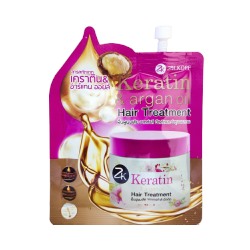 ZK ZILKOPF KERATIN ARGAN OIL HAIR TREATMENT 30 ML / СЫВОРОТКА ДЛЯ ВОЛОС С КЕРАТИНОМ И ОРГАНОВЫМ МАСЛОМ ОТ ZILKOPF 30 МЛ
