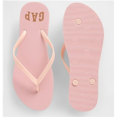 Gap Logo Flip Flops