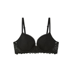 BEAUTIFUL Sujetador encaje tul negro