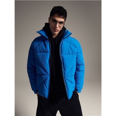 Quilted puffer jacket