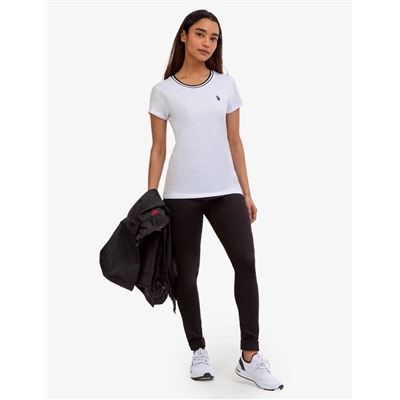 RINGER NECK TRIM T-SHIRT