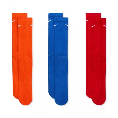 NIKE Everyday Plus Cushioned Training Crew Socks 3 Pairs