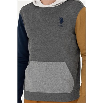 Erkek Antrasit Melanj Sweatshirt