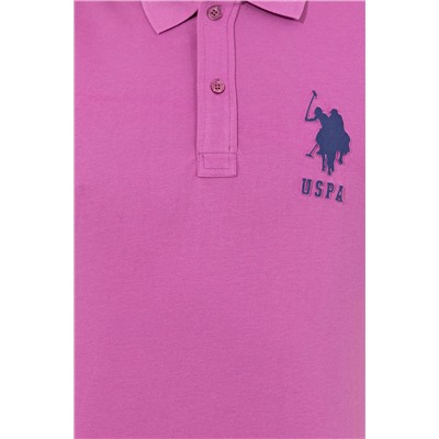 Erkek Menekşe Polo Yaka Tişört