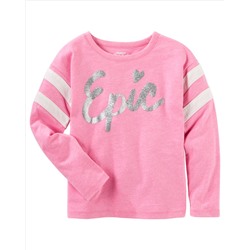 Neon Sporty Sparkle Tee