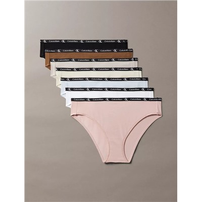 New Arrival Calvin Klein 1996 Cotton Stretch 7-Pack Modern Bikini