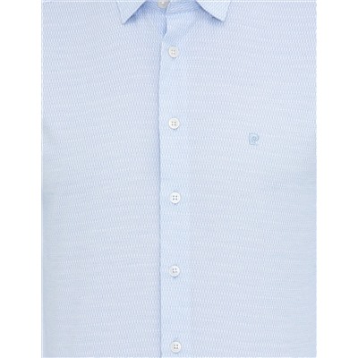 Açık Mavi Slim Fit Uzun Kollu Gömlek
