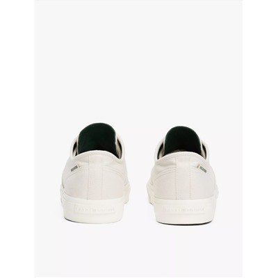 Embossed Logo Canvas Sneaker