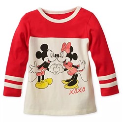 Mickey and Minnie Mouse Long Sleeve T-Shirt for Girls