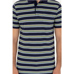 Erkek Regular Fit Polo Yaka Lacivert Tişört