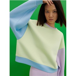 Sweatshirt aus Foam-Jersey