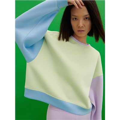 Sweatshirt aus Foam-Jersey