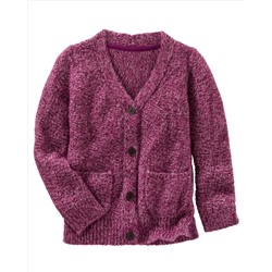 Marled Sparkle Grandpa Cardi