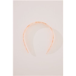 Diadema acetato naranja