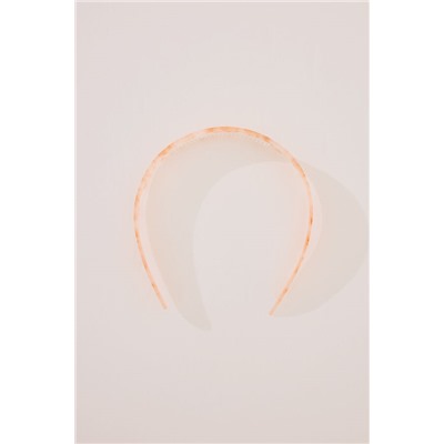 Diadema acetato naranja