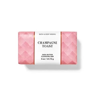 CHAMPAGNE TOAST Shea Butter Cleansing Bar