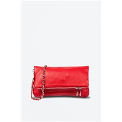 Bandolera de piel Rojo