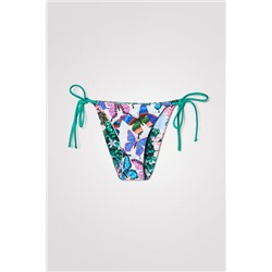 Braguita bikini floral reversible