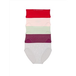 Victoria's Secret 5-Pack Seamless High-Leg Brief Panties