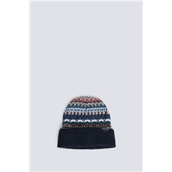 Gorro beanie jacquard