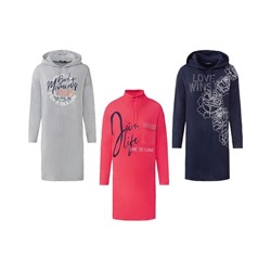 esmara Damen Strickkleid, leger geschnitten, mit Baumwolle