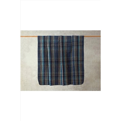 English Home Plaid Waffle Scotch Tek Kişilik Battaniye 150x200 Cm Mavi 10040173