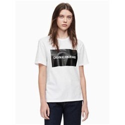 LOGO BLOCK GEL CREWNECK T-SHIRT